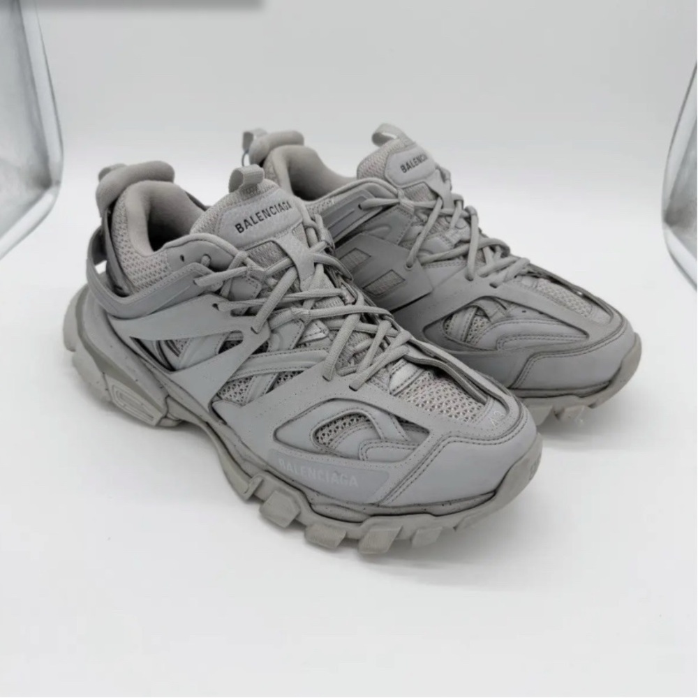 Balenciaga Men's Athletic Gray Shoes